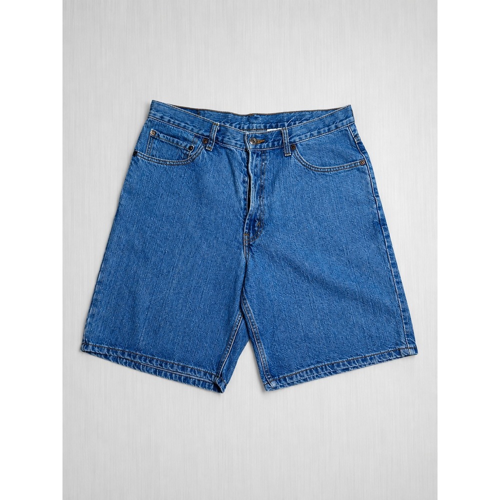 Levi's 550 Relaxed Fit Denim Shorts Men's Size 36 Blue Casual Jean Shorts